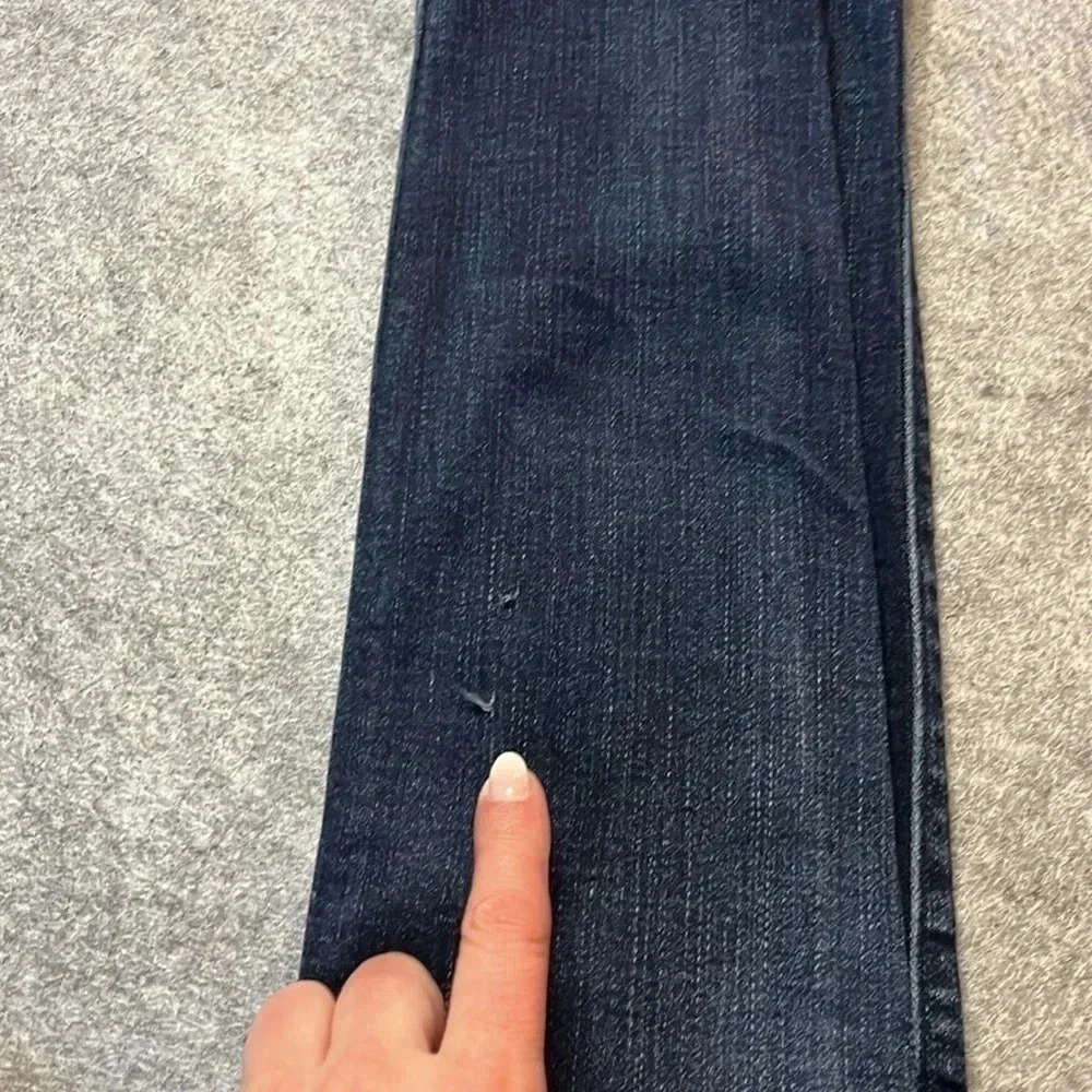 Fidelity Mid Rise  Ultra Slim Blue on Blue Wash 24*30. - Picture 9 of 13